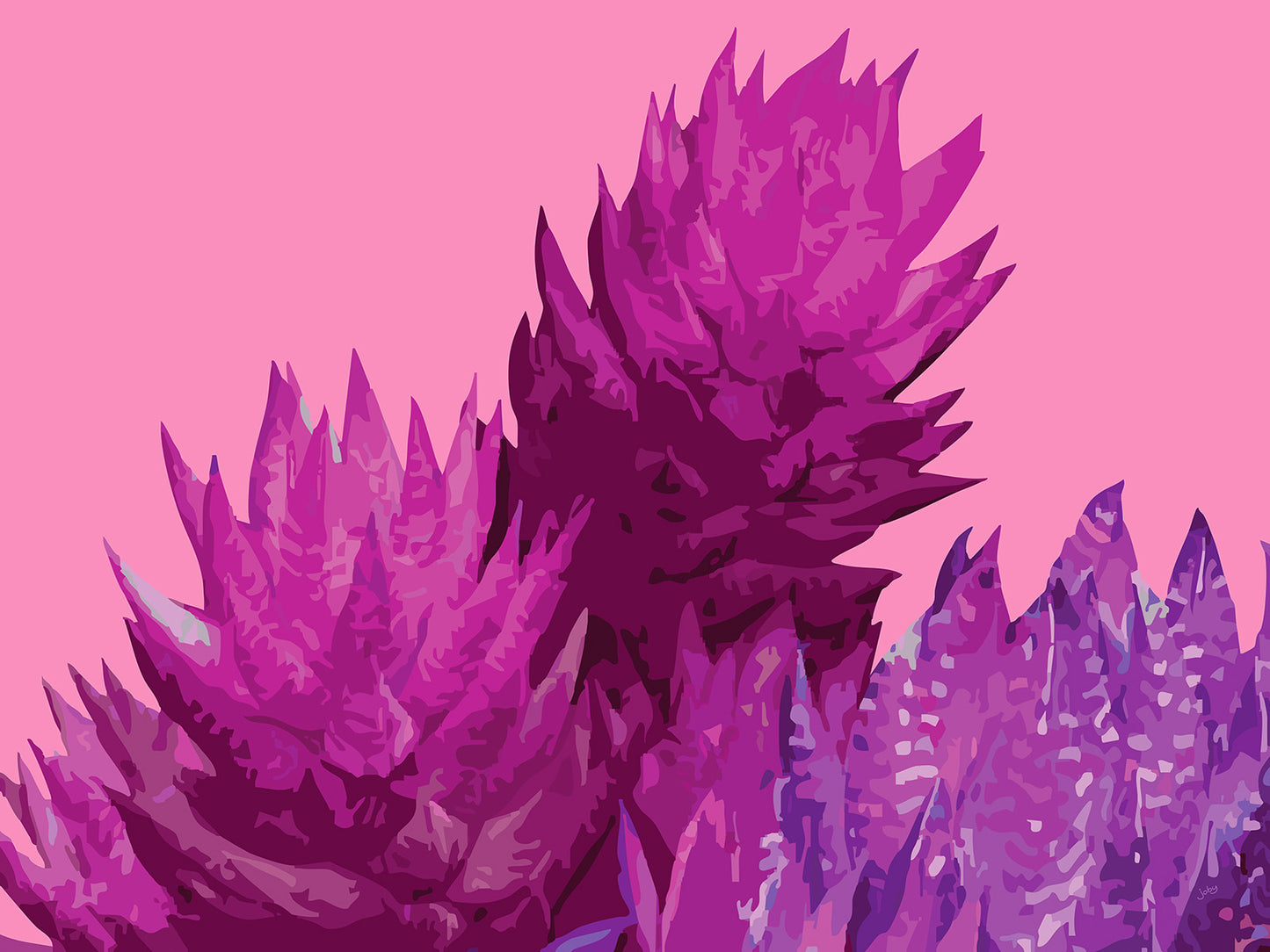 Succulent City 06 | Paper Print