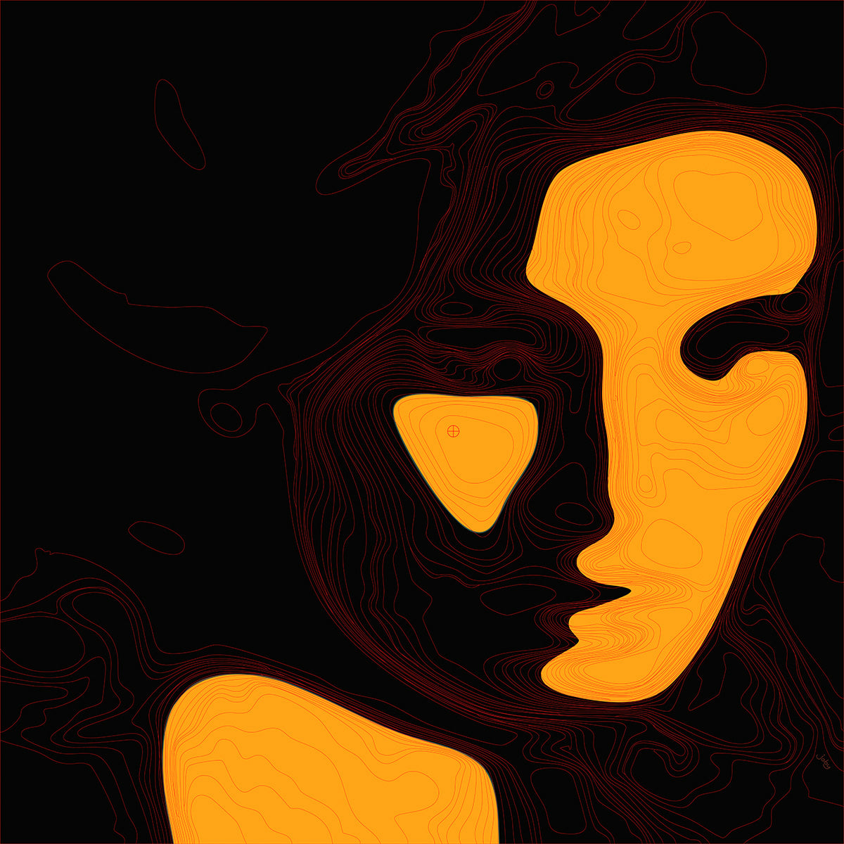 I Am Here 09 | Canvas Print