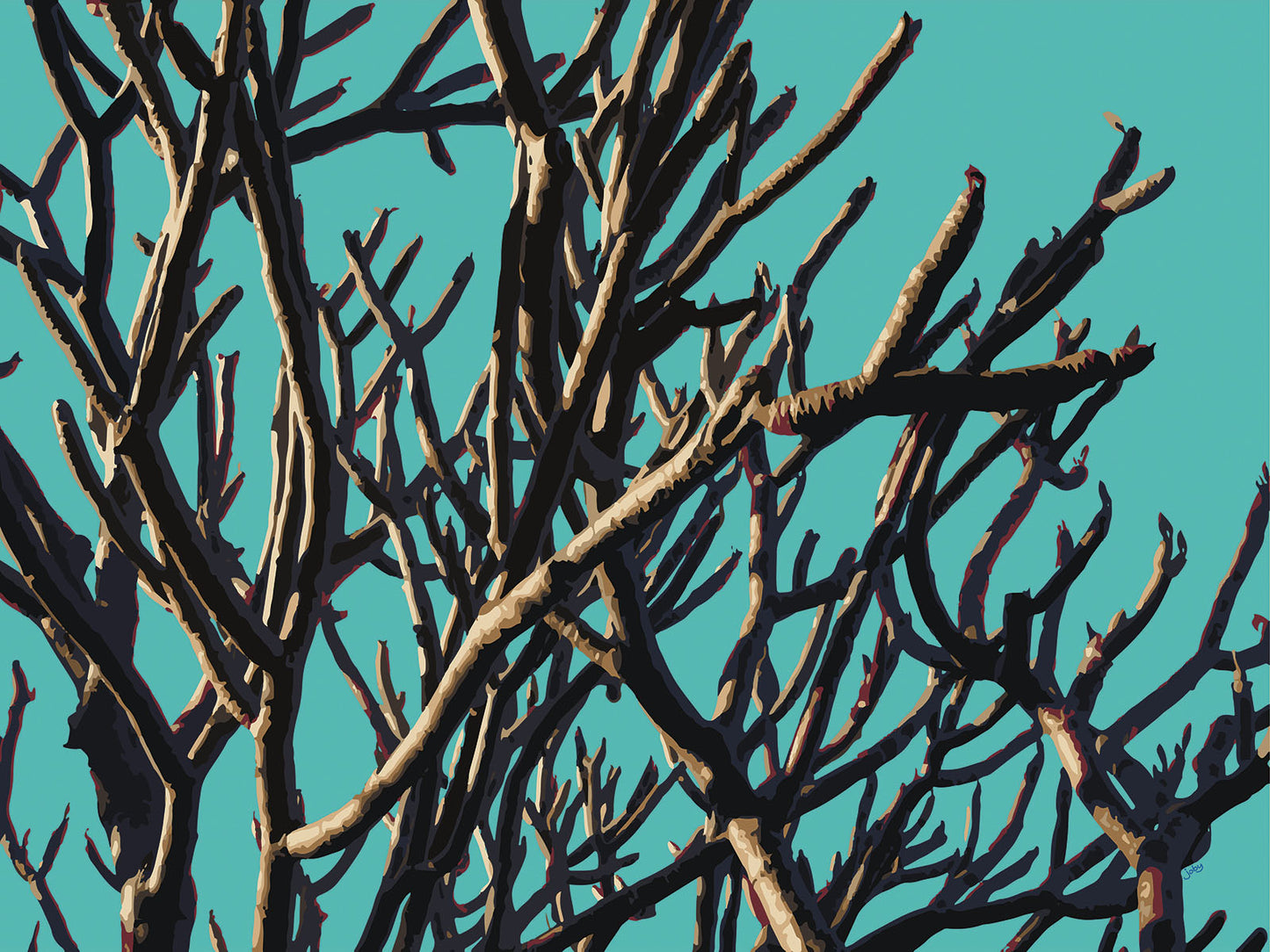 Wild Labyrinth 02 | Canvas Print