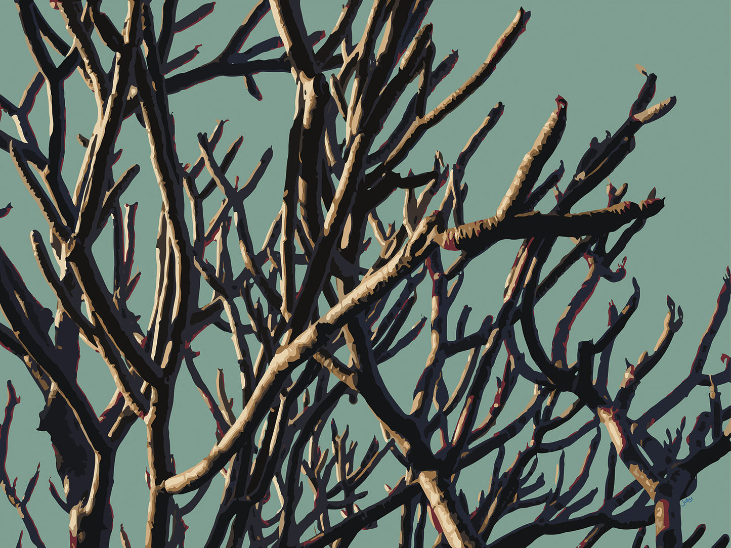 Wild Labyrinth 02 | Canvas Print