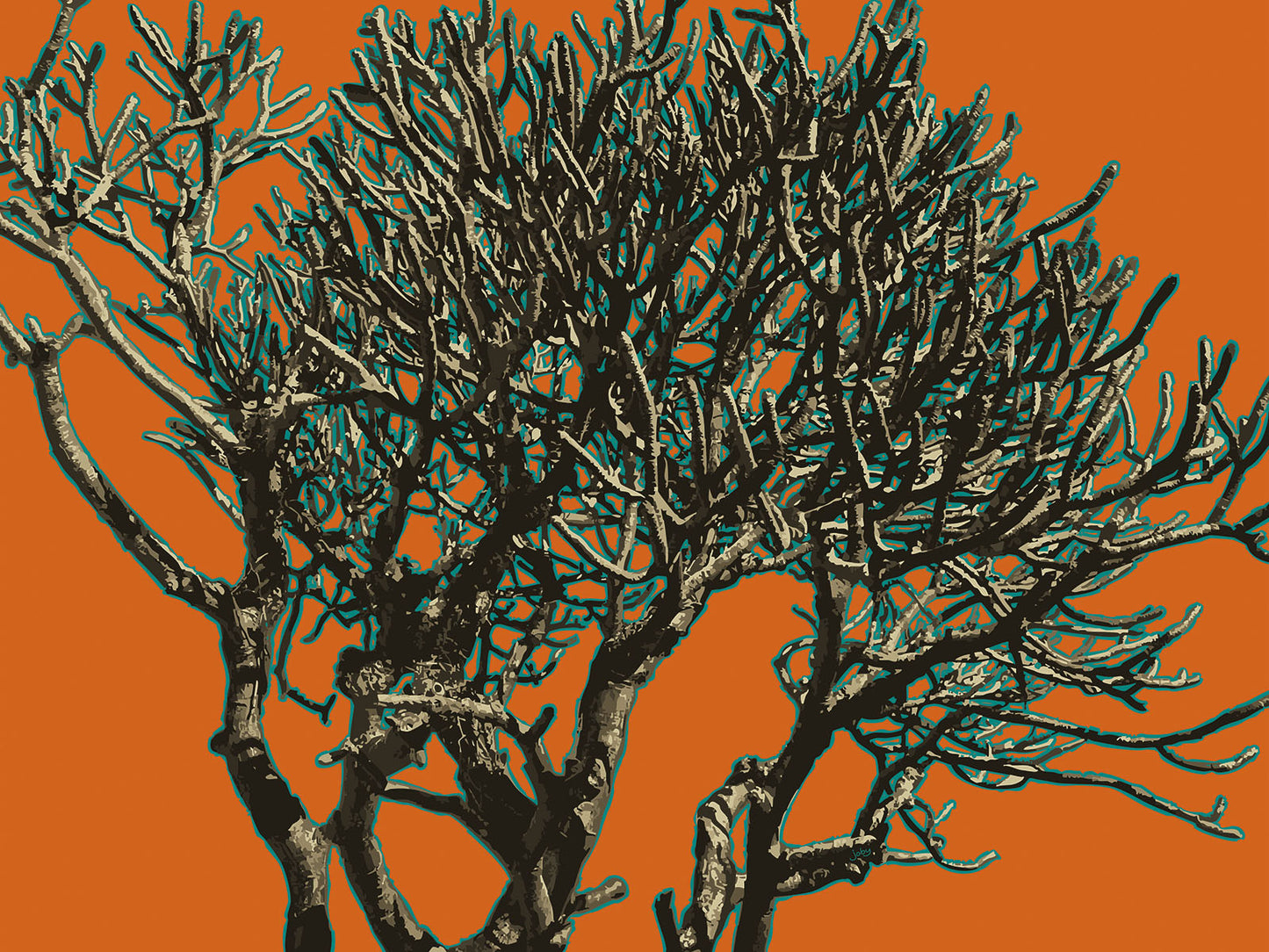 Wild Labyrinth 13 | Paper Print