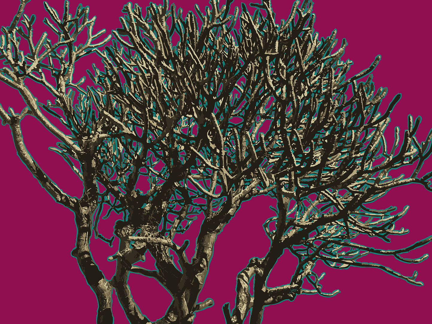 Wild Labyrinth 13 | Paper Print