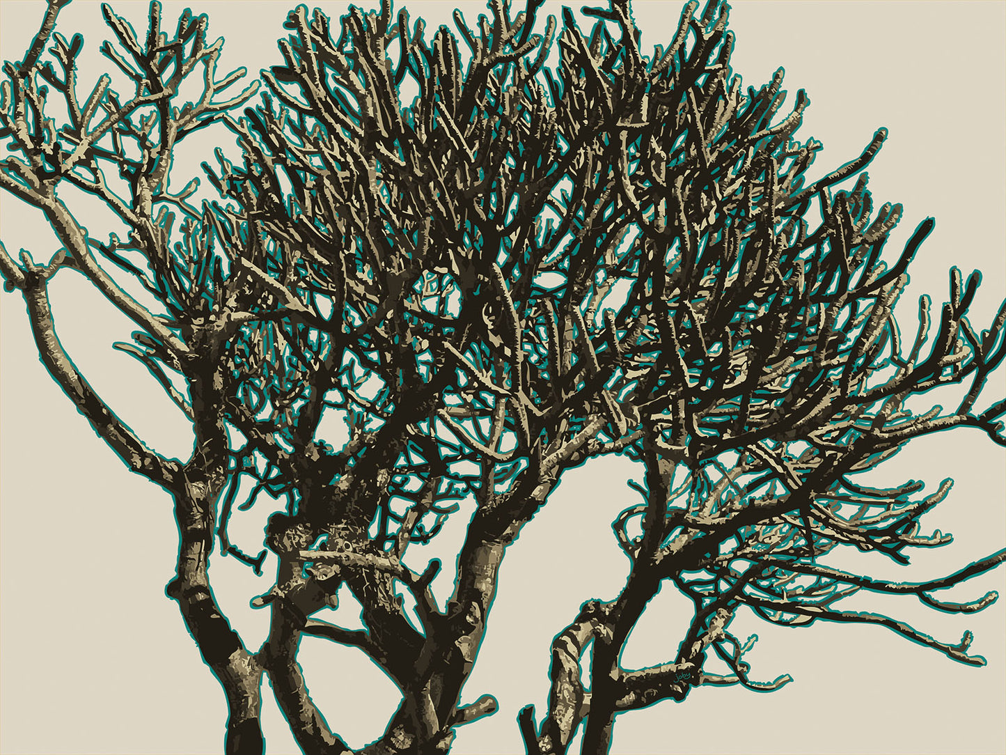 Wild Labyrinth 13 | Paper Print