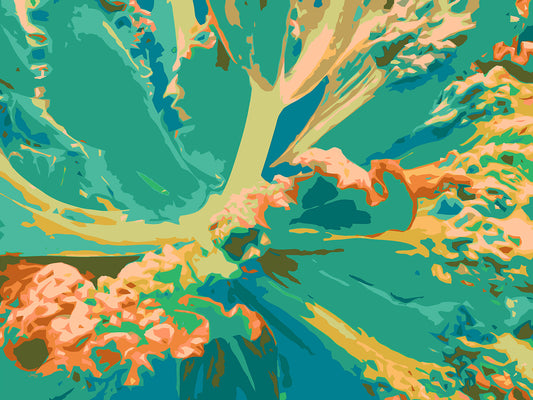 Succulent City 01 | Canvas Print