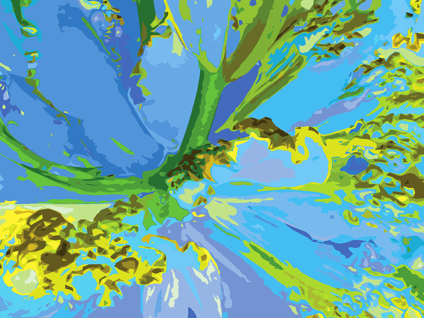 Succulent City 01 | Canvas Print