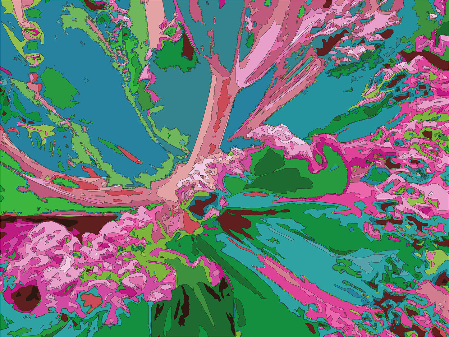 Succulent City 01 | Canvas Print