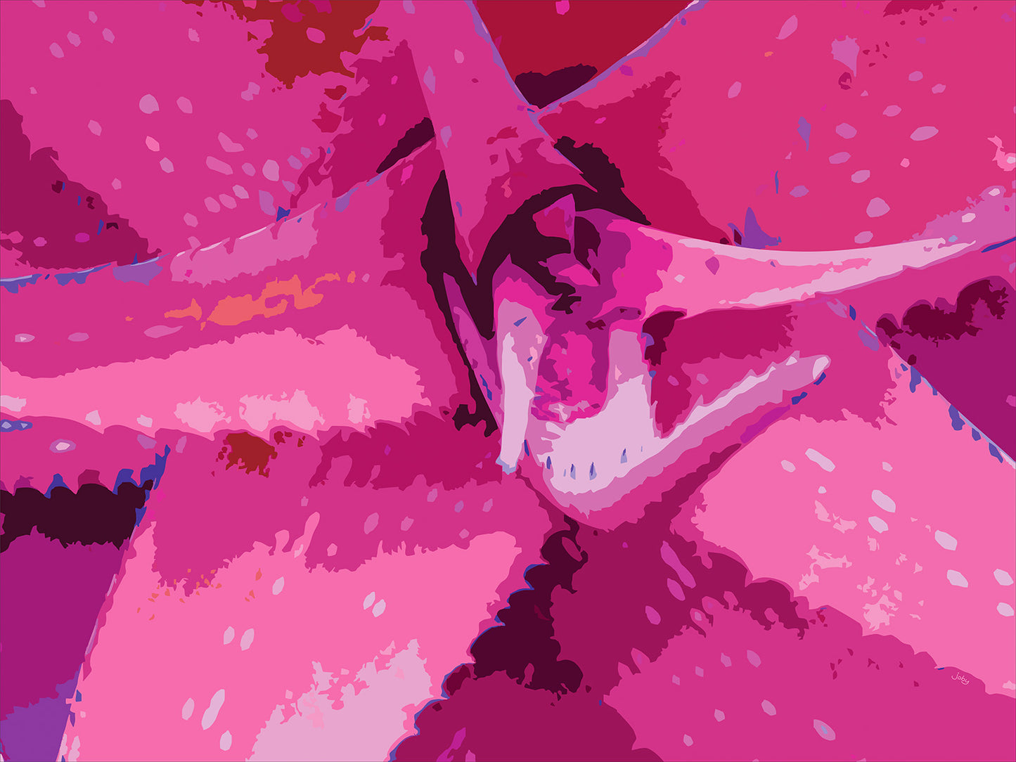 Succulent City 02 | Canvas Print