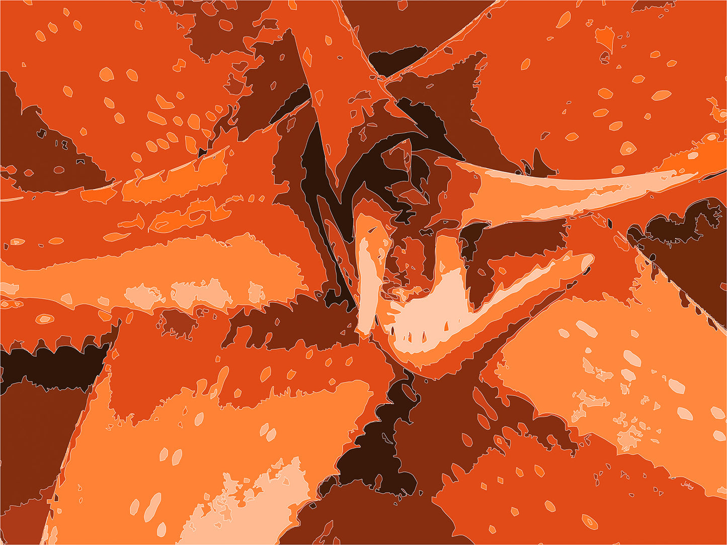 Succulent City 02 | Canvas Print