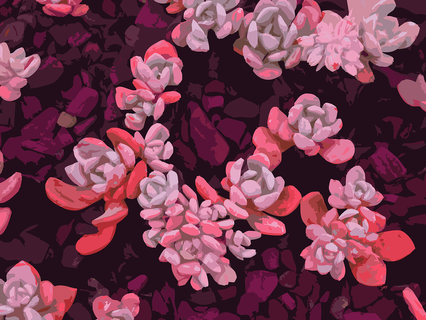 Succulent City 03 | Paper Print