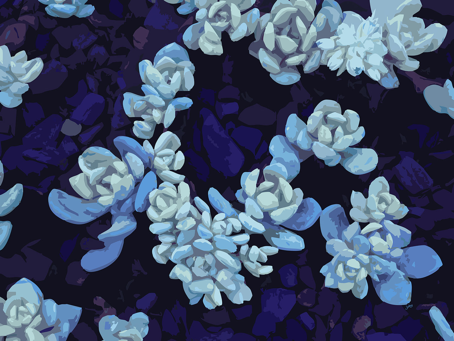 Succulent City 03 | Paper Print