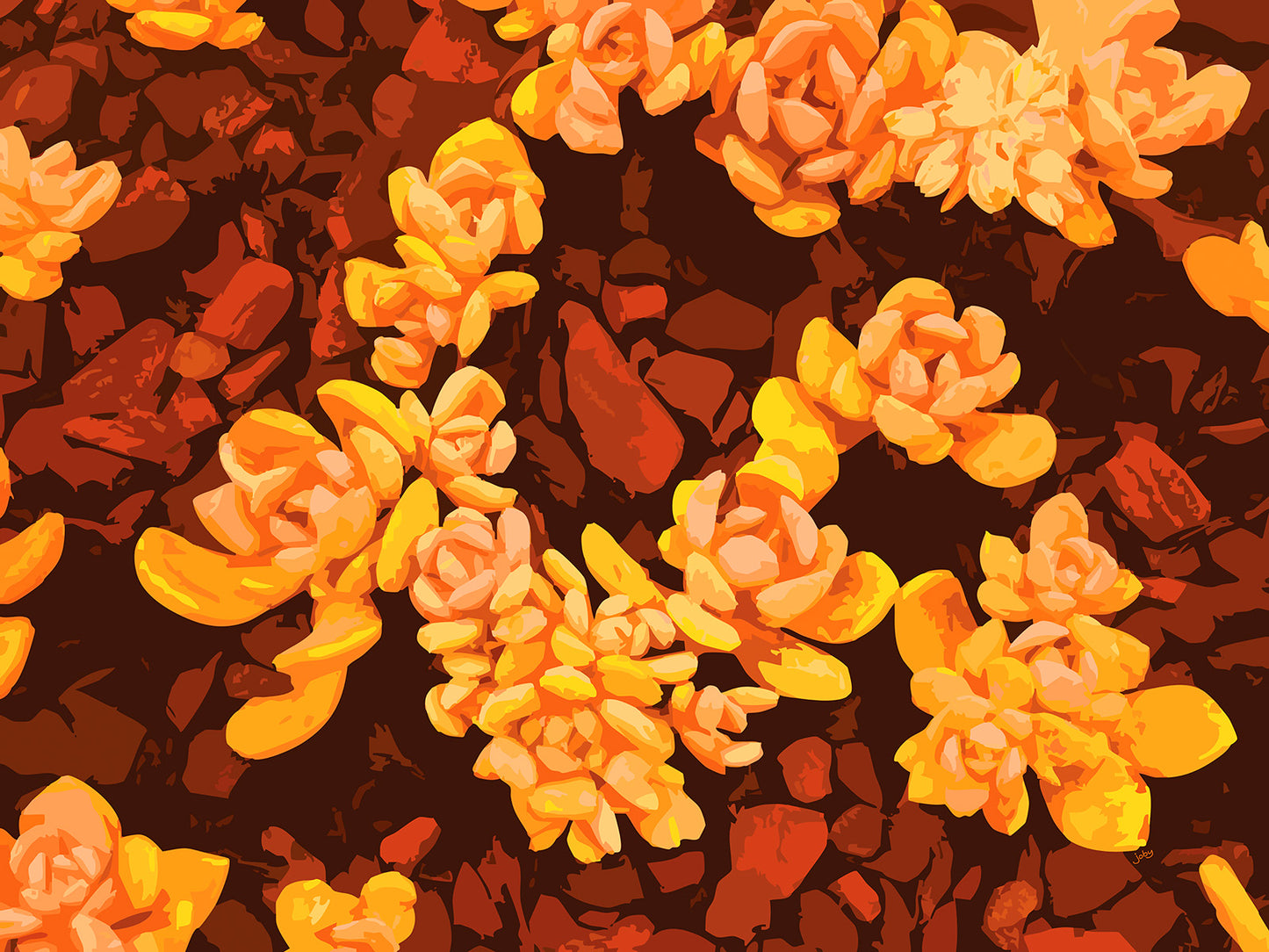 Succulent City 03 | Paper Print