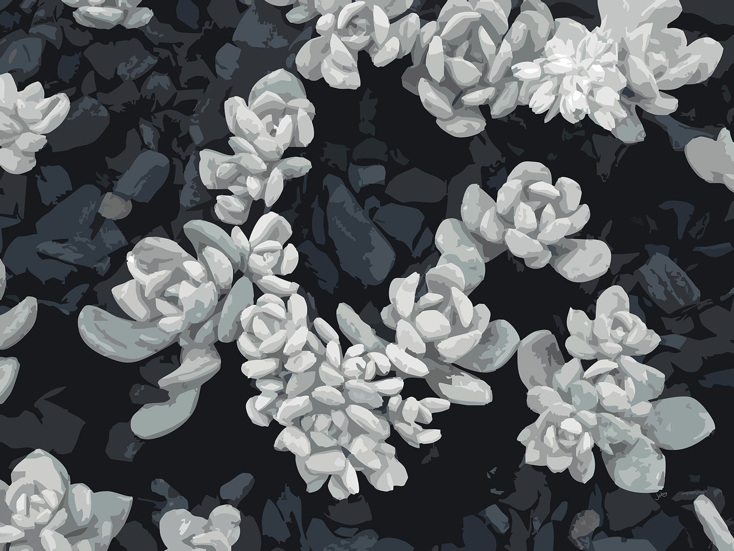 Succulent City 03 | Paper Print