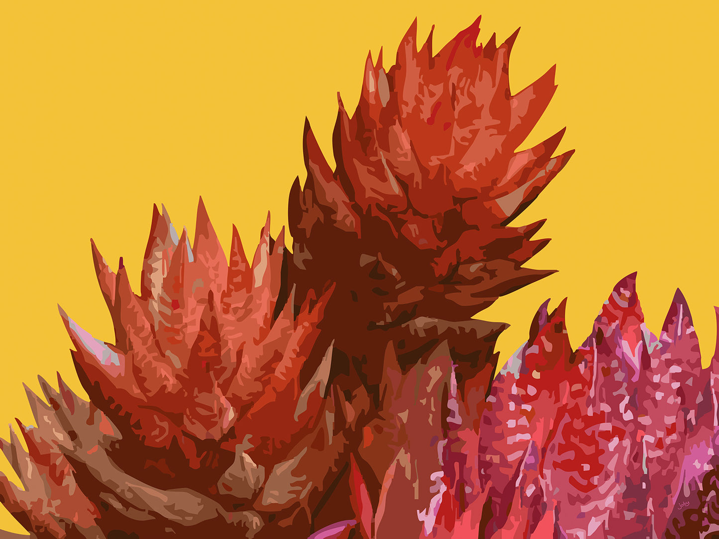 Succulent City 06 | Paper Print