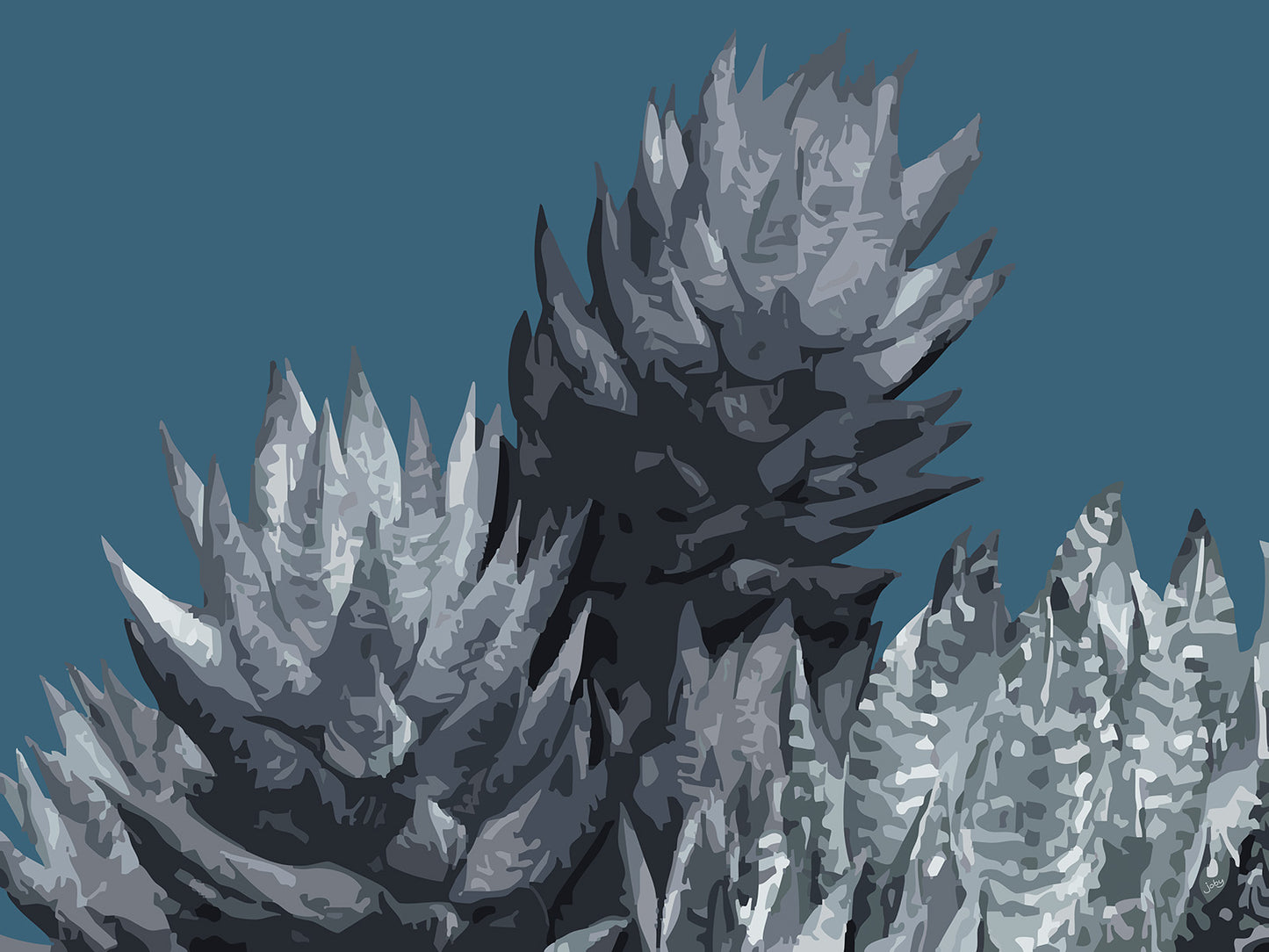 Succulent City 06 | Paper Print