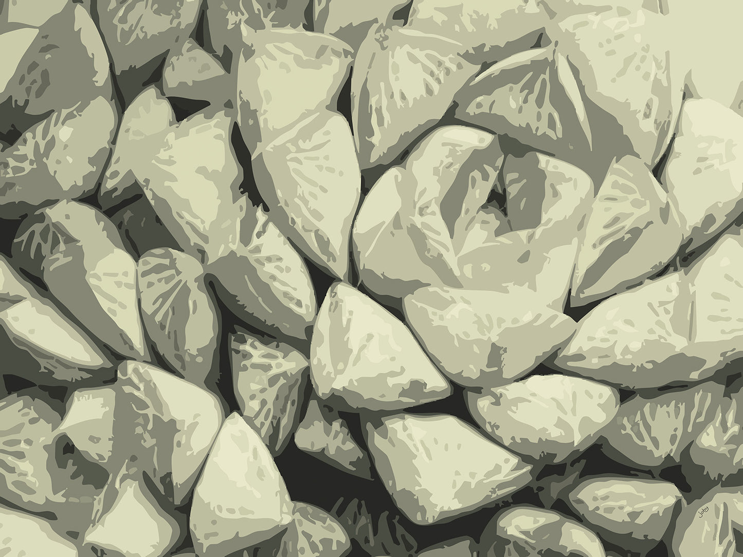 Succulent City 09 | Paper Print