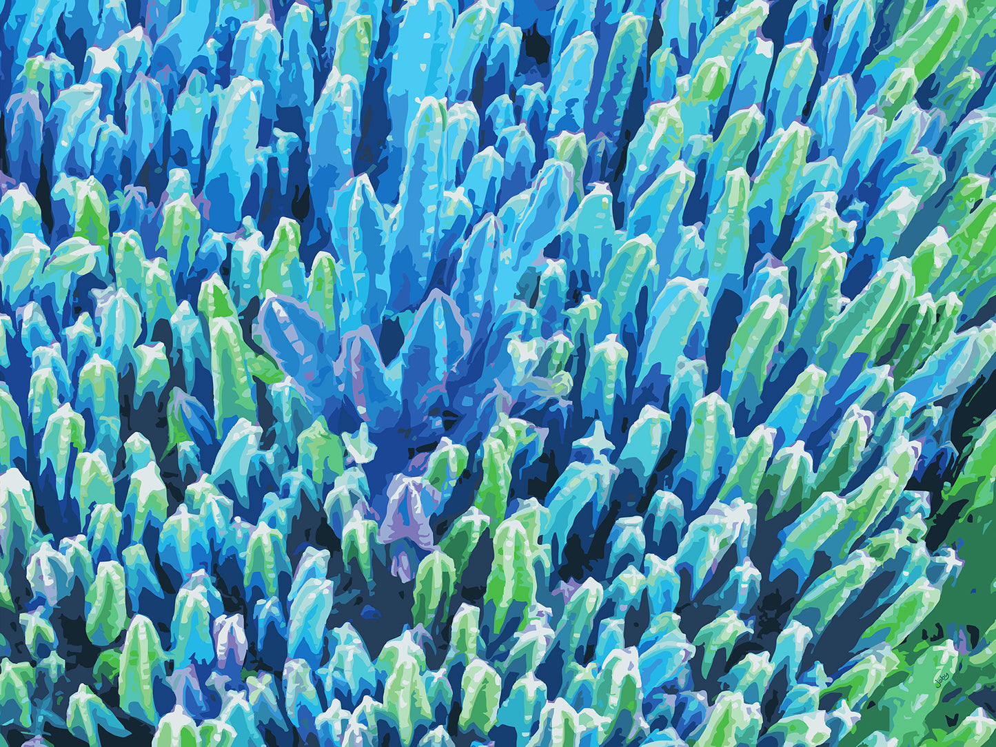 Succulent City 10 | Paper Print